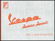 ART.LM29-Manuali uso e manutenzione  Vespa 180 Super Sport (1965)